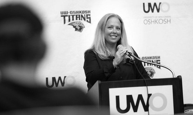 Write a new simple attractive title based on the title from New UWO head coach Lindsay Bronson implements fast tempo philosophy for women’s basketball team and dont use quote marks Write a new simple attractive title based on the title