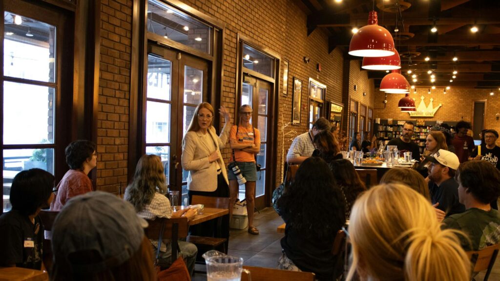 Write a new simple attractive title based on the title from Congressional candidate partners with ASU Young Democrats for women’s safety event and dont use quote marks Write a new simple attractive title based on the title