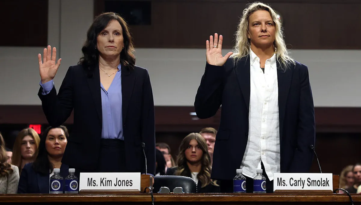 Write a new simple attractive title based on the title from Women’s sports witness calls transgender-suicide male gaslighting and dont use quote marks Write a new simple attractive title based on the title