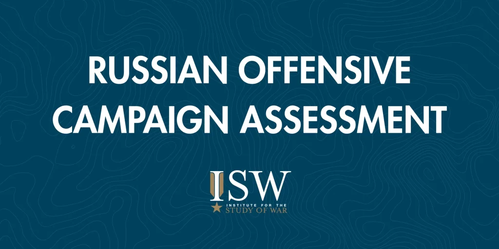 Russian Offensive Campaign Assessment, Sept. 23,