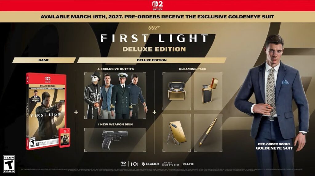 007 First Light gets Nintendo Switch 2 release date, first
