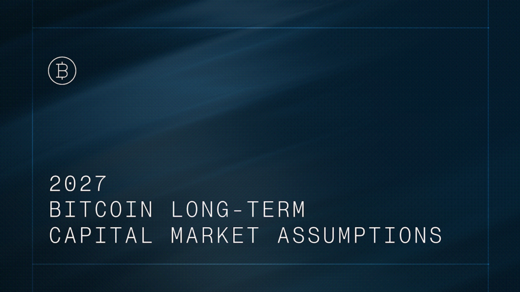 2027 Bitcoin Long Term Capital Market Assumptions Bitwise Investments