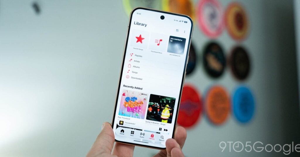 Apple Music 7.0 for Android rolls out with Liquid Glass