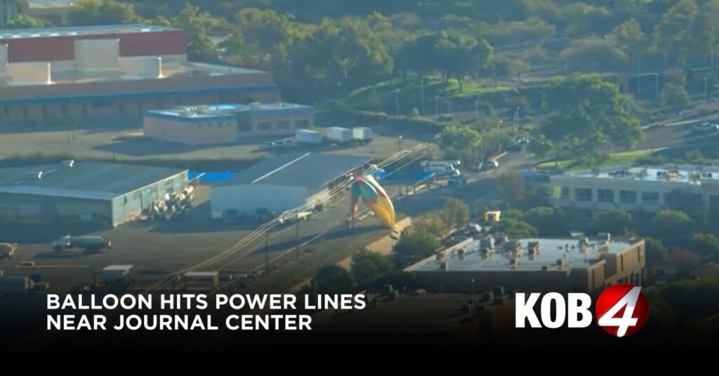 Balloon crashes near Journal Center on Day 1 of Balloon Fiesta Balloon crashes near Journal Center on Day 1 of Balloon