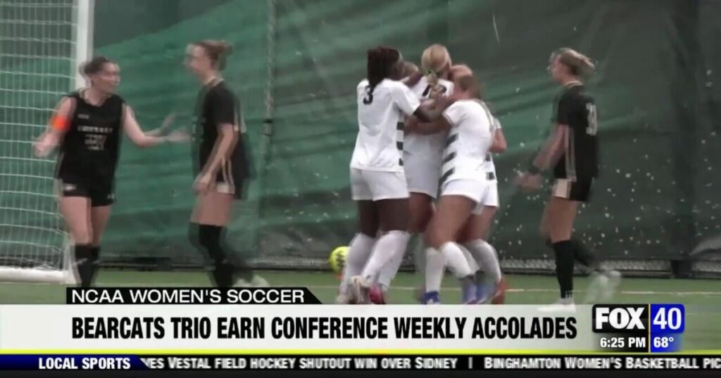 Bearcats women's soccer trio earns America East weekly accolades – wicz.com Bearcats women's soccer trio earns America East weekly accolades