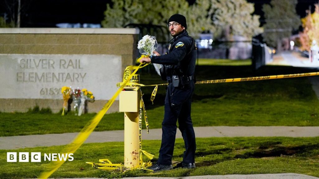 Bystander ‘heroically intervened’ after three children and teacher killed in US school shooting in Bend, Oregon Bystander 'heroically intervened' after three children and teacher killed in