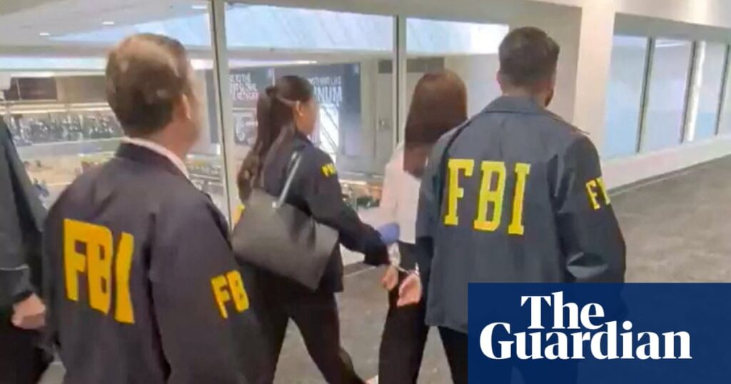 California woman arrested and accused of spying on Taiwan president’s son for China | China California woman arrested and accused of spying on Taiwan president’s
