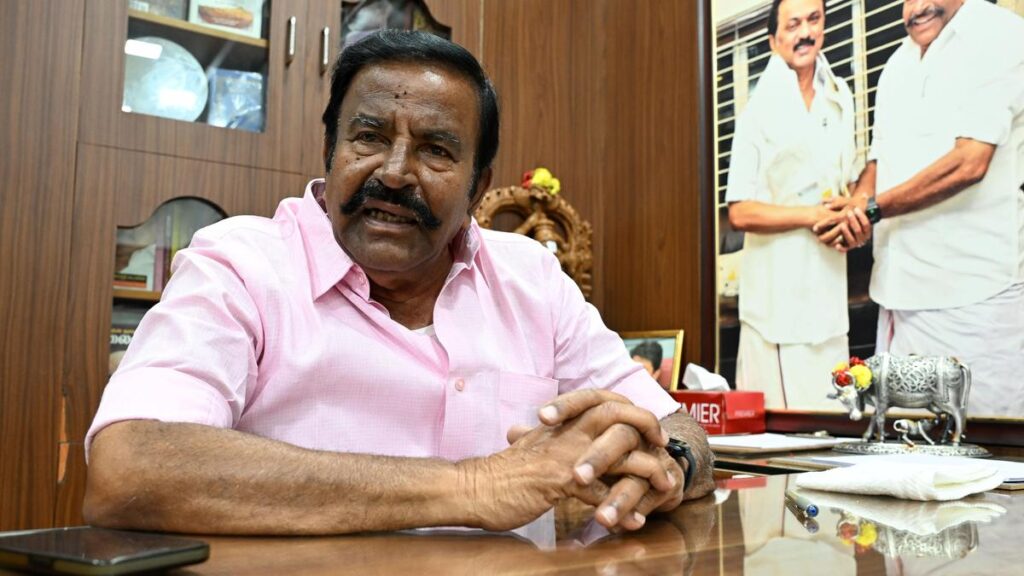 DVAC searches ex Minister K.N. Nehru’s residence in Tiruchi