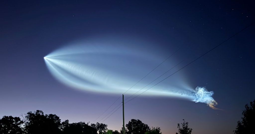 Did you see it? SpaceX launch visible in NC skies