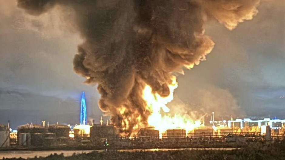 Drones Hit St. Petersburg Oil Terminals, VK Data Center, and Bridge Drones Hit St. Petersburg Oil Terminals, VK Data Center, and