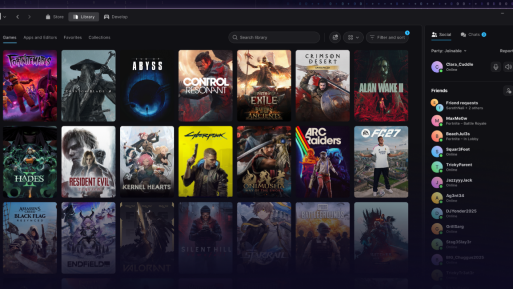 Epic says its new vibe coded Epic Games Launcher is faster