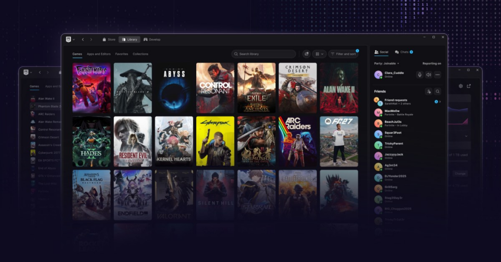 Epic’s new games launcher is ‘vibe coded’