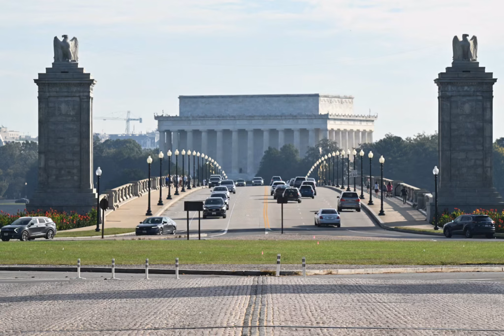 Federal judge signals she may halt construction on Trump’s arch