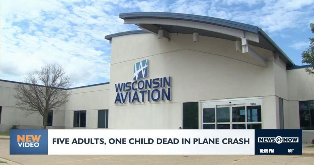 Five adults, one child dead in Sauk Co. plane crash