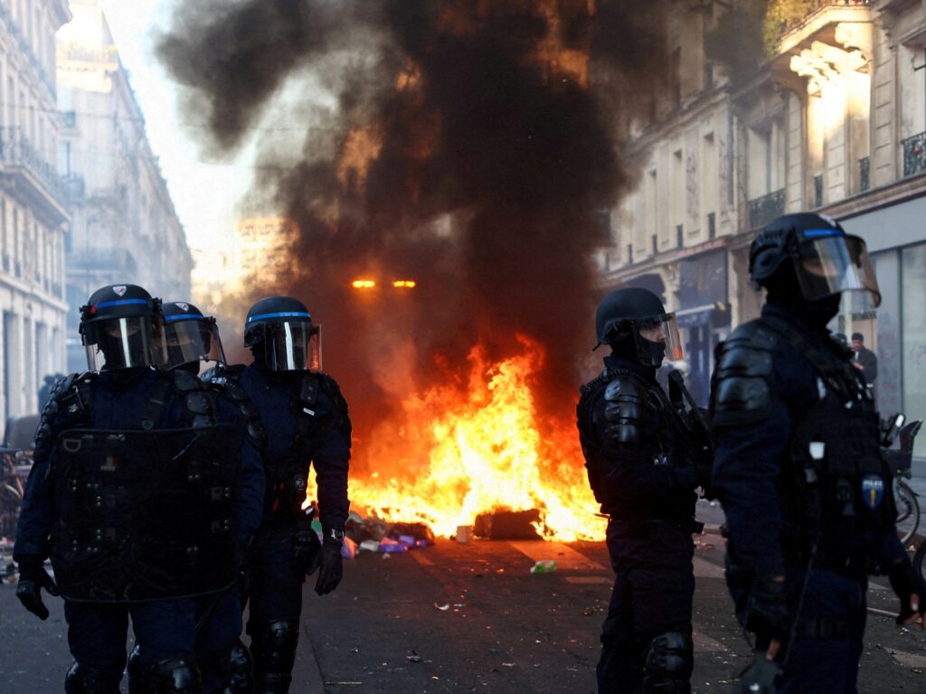 France PM promises more curfews as authorities seek to regain