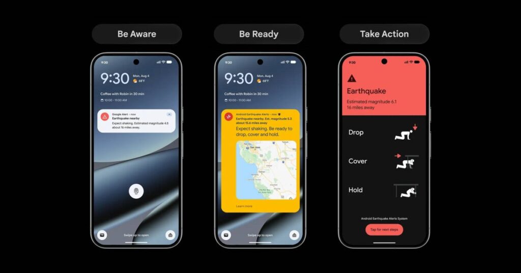 Google updates Android earthquake alerts, expands to more regions