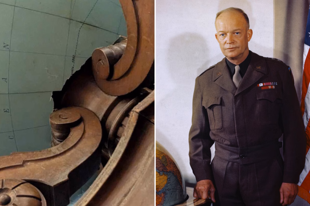 Hegseth wanted Eisenhower’s globe for his office. His staff broke