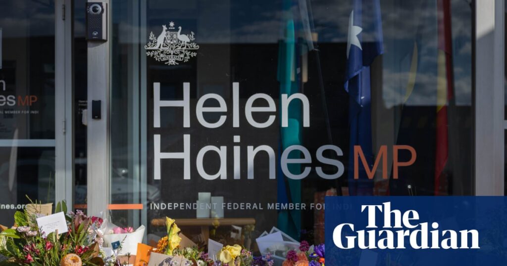 Helen Haines’s condition improves days after losing both legs from