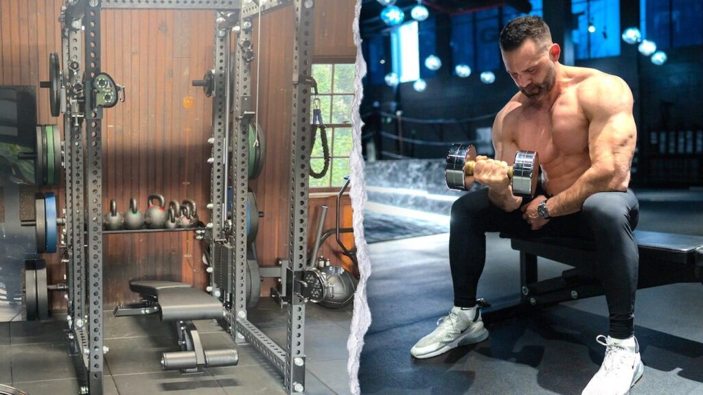 Home gym setup needs just bands, dumbbells and a bench, coach says Home gym setup needs just bands, dumbbells and a bench,