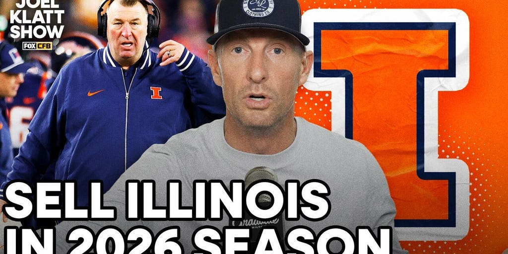 Illinois is a sell team in Joel Klatt's stock watch 👀 Joel Klatt Show – Fox News Illinois is a sell team in Joel Klatt's stock watch