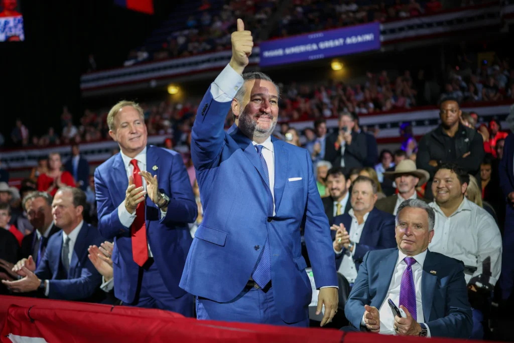 In Texas Senate race, Ted Cruz tries to push Ken