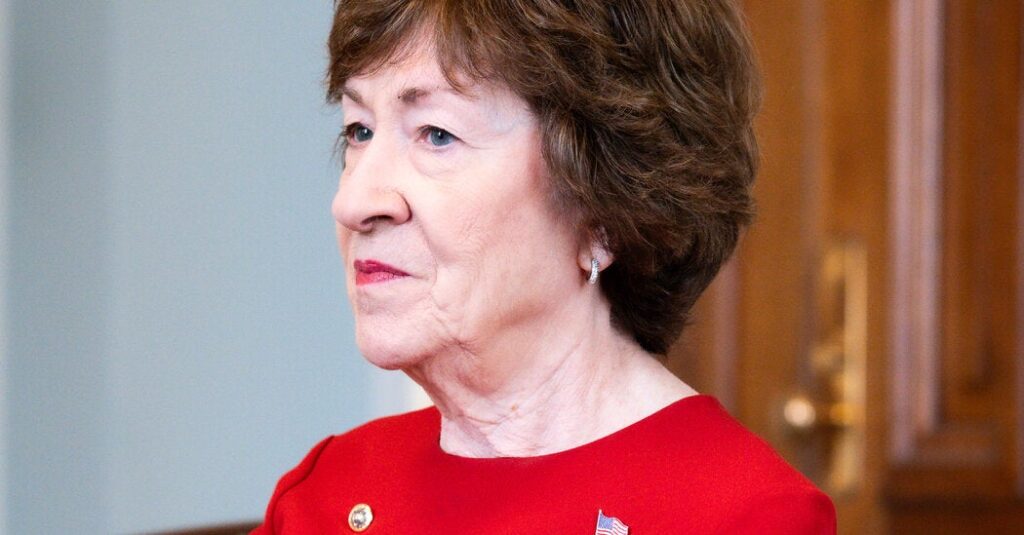 In the Senate, Collins Often Defies Trump but Rarely Stops Him In the Senate, Collins Often Defies Trump but Rarely Stops