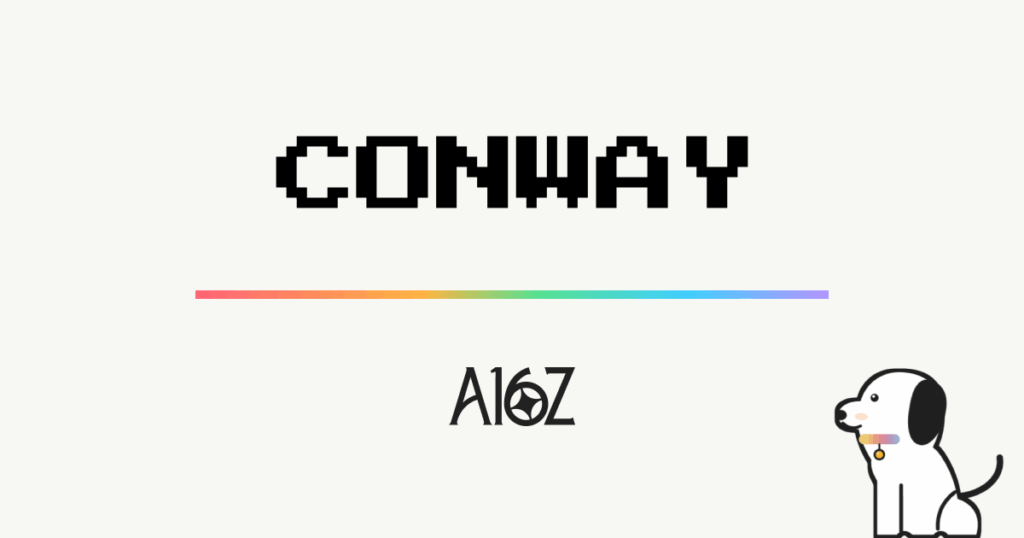 Investing in Conway, the Creator of Underdog Investing in Conway, the Creator of Underdog