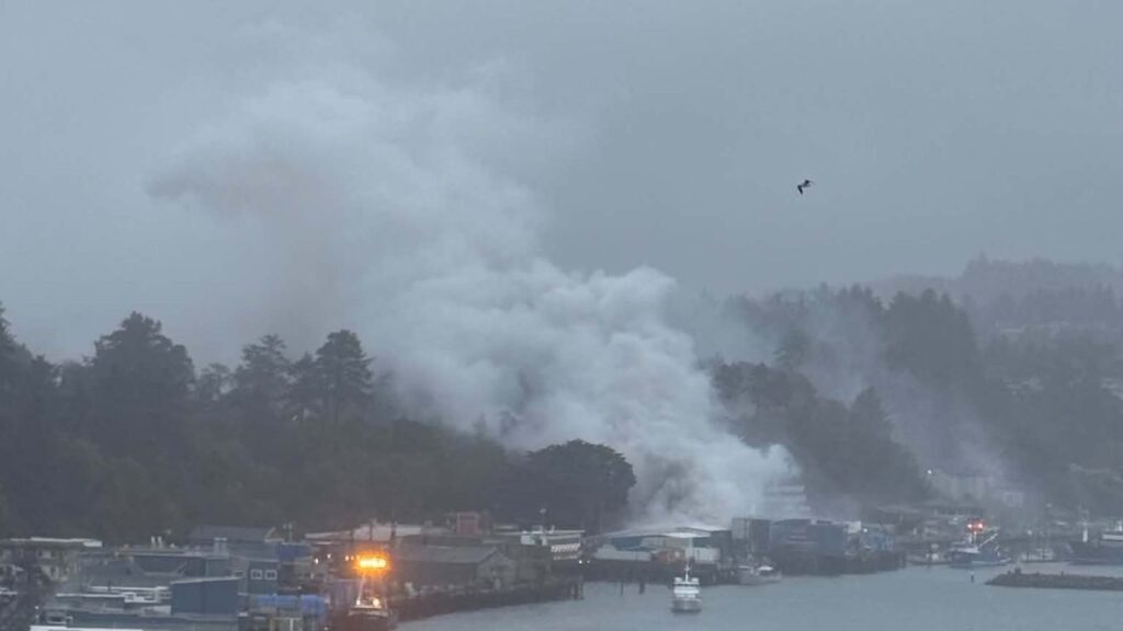 Level 3 evacuation issued near Newport Bayfront due to fire
