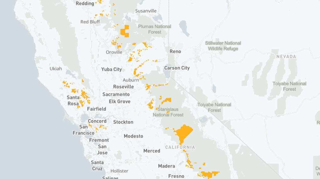 MAP: PG&E may cut power across 29 California counties this