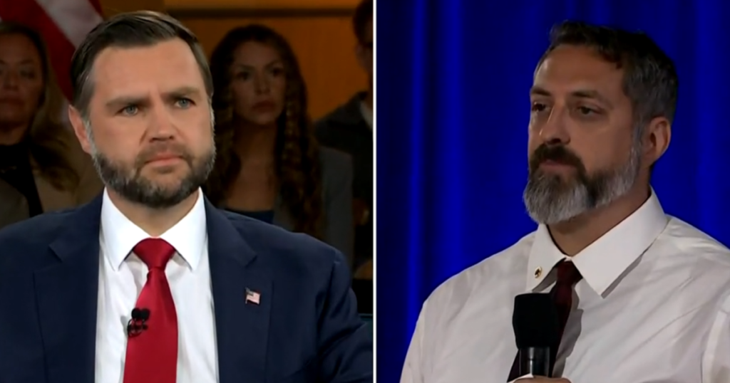 Man whose wife died in Iranian strike presses Vance on “fundamental failures” Man whose wife died in Iranian strike presses Vance on