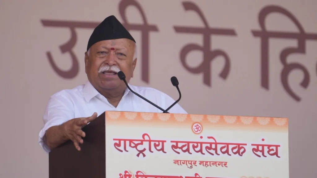 Mohan Bhagwat says forces trying to destabilise India: ‘Regime change doesn’t change circumstances’ Mohan Bhagwat says forces trying to destabilise India: ‘Regime change