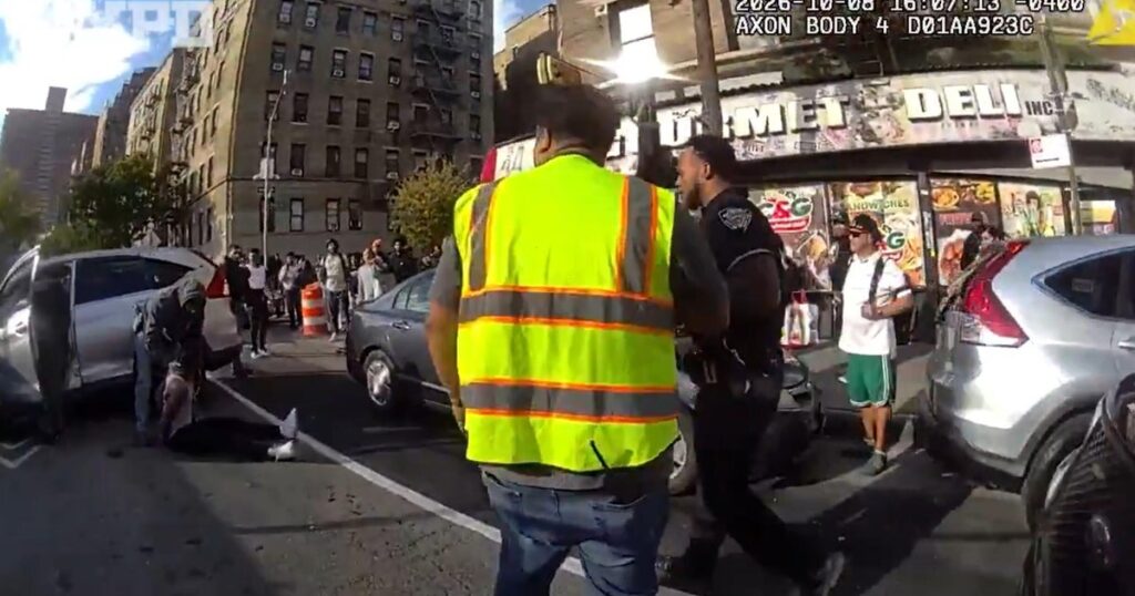 NYPD body camera video shows aftermath of ICE agent shooting