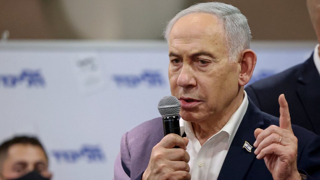 Netanyahu calls for US and Israel to overthrow Iran as Brent crude hits five-month high Netanyahu calls for US and Israel to overthrow Iran as