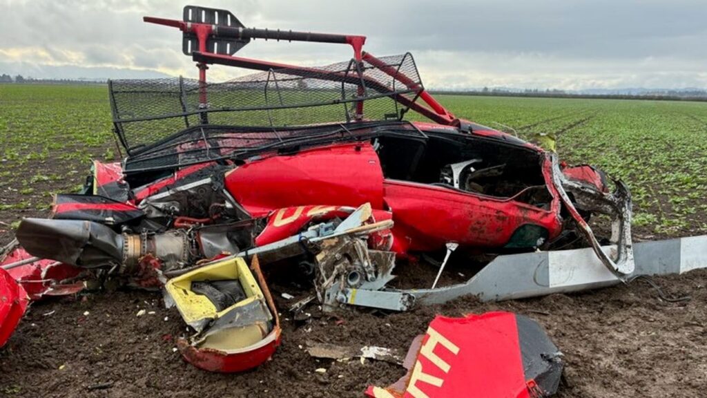 No survivors in midair collision of two helicopters near McMinnville Airport No survivors in midair collision of two helicopters near McMinnville