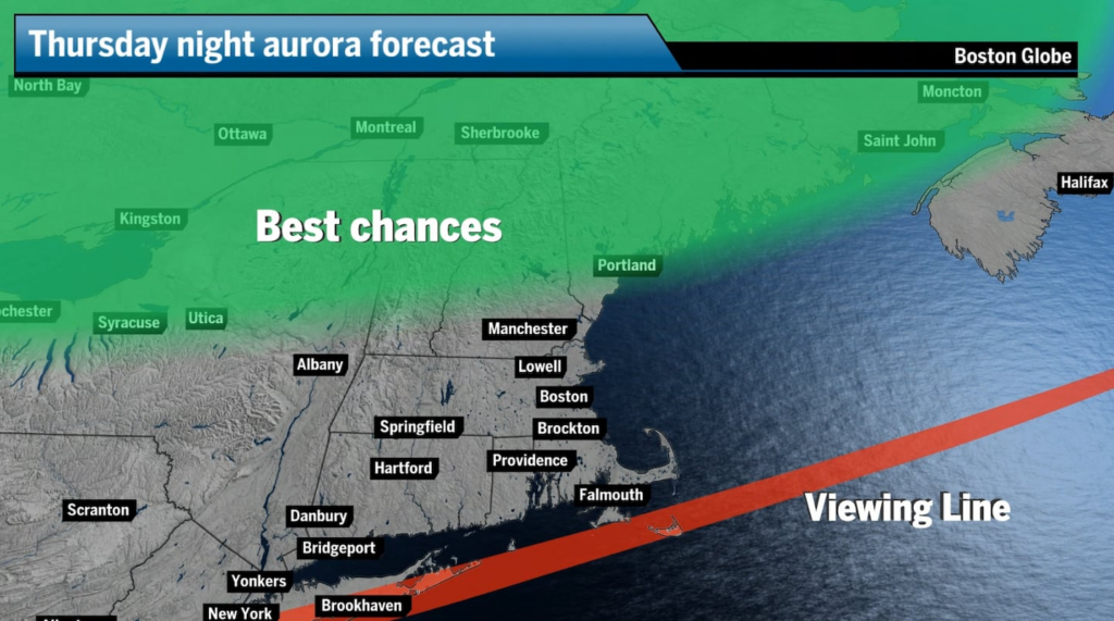 Northern lights alert: How to view tonight’s aurora in New England Northern lights alert: How to view tonight's aurora in New