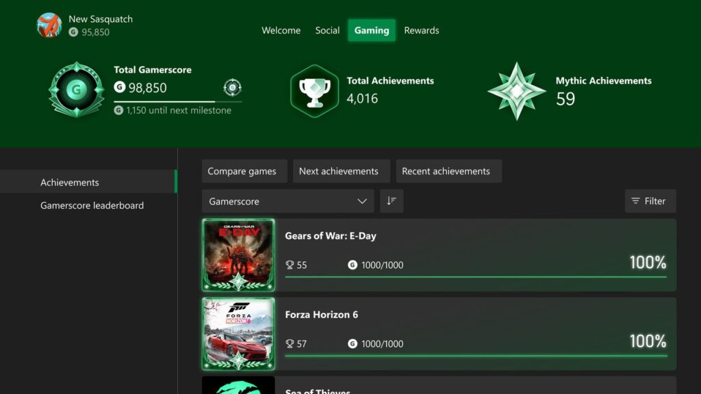 Poll: How Many 'Mythic' Xbox Achievements Do You Reckon You'll