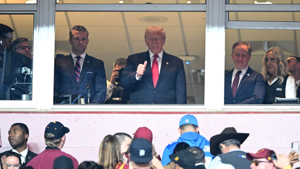 President Trump was expected to attend Steelers Bucs, before his schedule