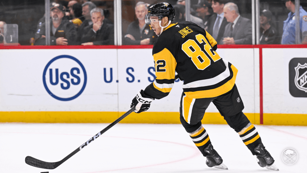 Sabres acquire Jones, Laatsch from Penguins