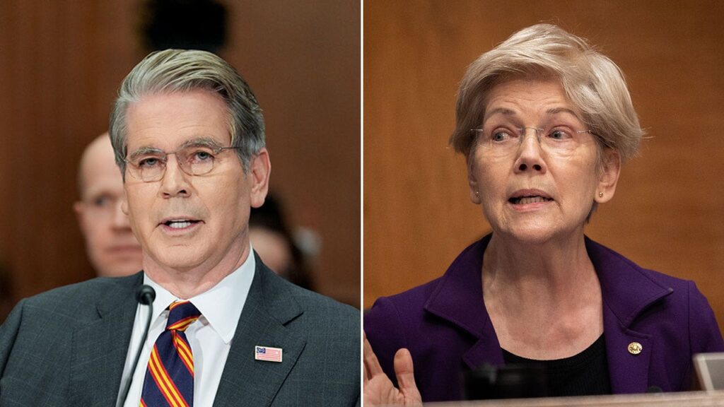 Scott Bessent fires back at Elizabeth Warren over Treasury yields