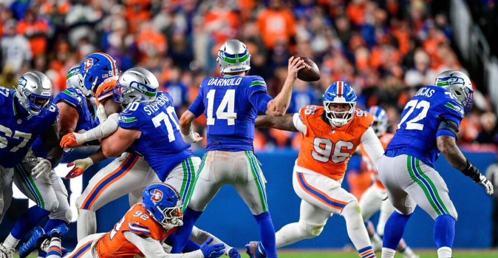 Seahawks head coach Mike Macdonald doesn’t sugarcoat Sam Darnold’s performance