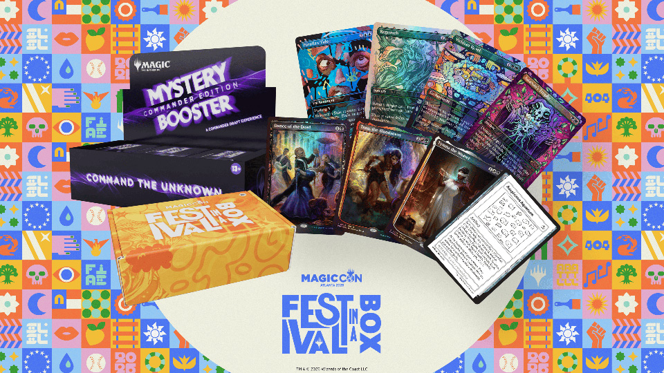 Secret Lair Heads South with Festival in a Box: Atlanta 2026 and Mystery Booster Commander Edition Secret Lair Heads South with Festival in a Box: Atlanta