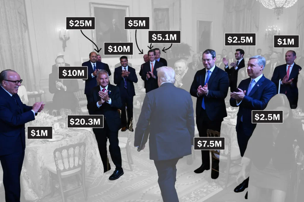 Secret documents reveal donors behind $330 million for Trump’s ballroom Secret documents reveal donors behind $330 million for Trump’s ballroom