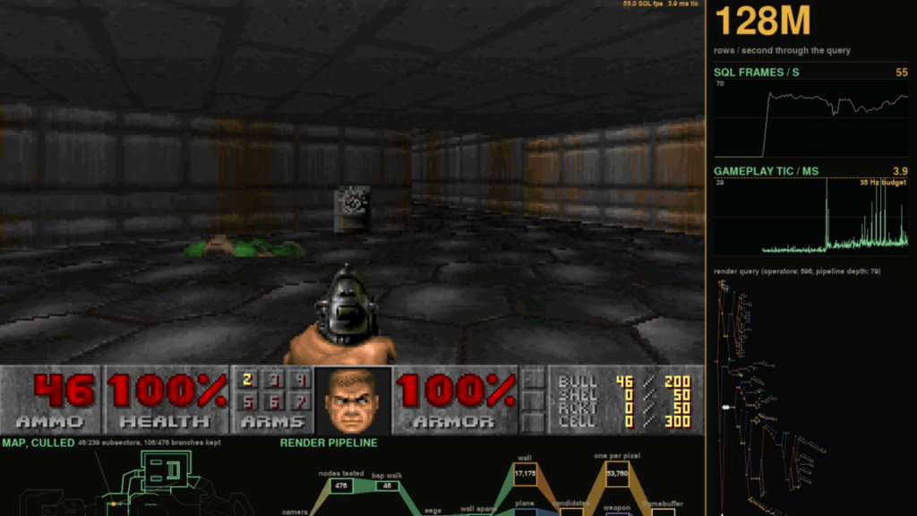 Someone got Doom in an SQL database Someone got Doom in an SQL database