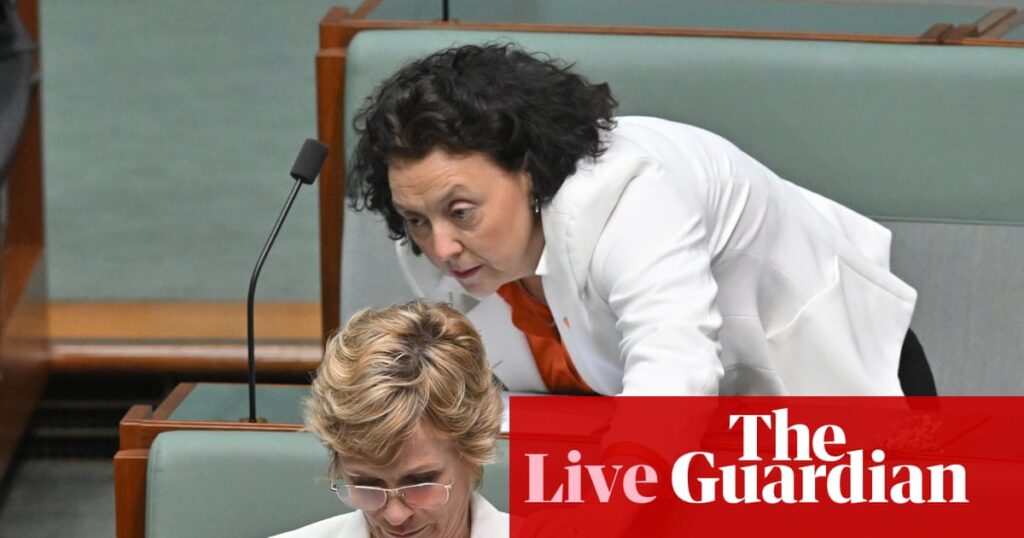 Steggall and Ryan accuse Taylor of not ’reading the room’