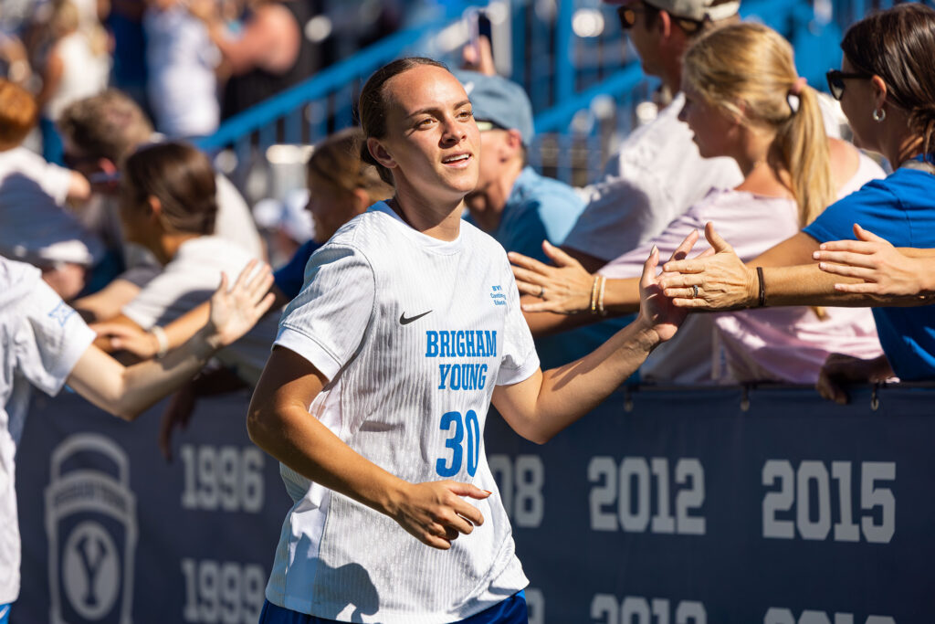 Summers Oviatt’s first career brace earns Big 12 nod BYU