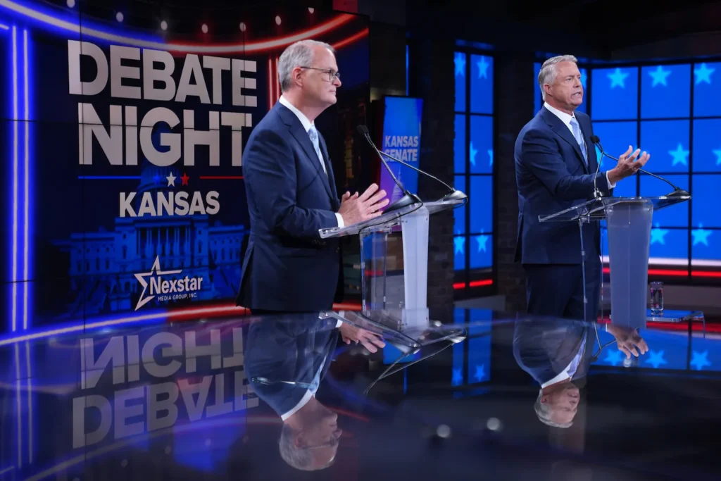 Takeaways from the Senate debate in Kansas, an unexpected midterm battleground Takeaways from the Senate debate in Kansas, an unexpected midterm