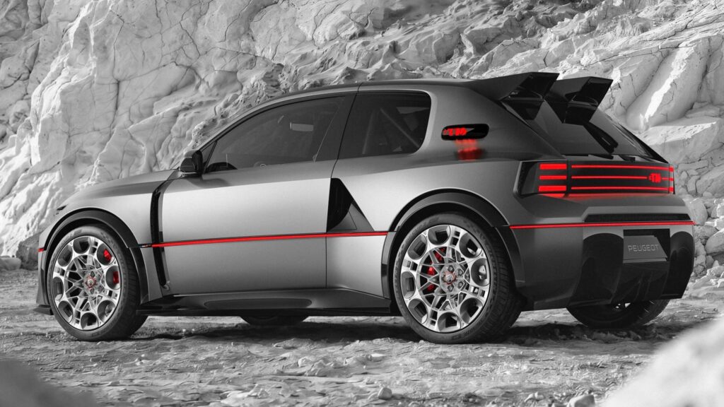 The Peugeot E-T16 Concept Is An Electrified Group B Rally Homage The Peugeot E T16 Concept Is An Electrified Group B Rally