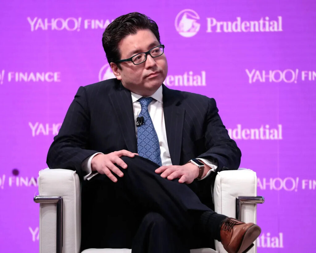 Tom Lee Says Crypto Faced Same ‘Risk Off’ Forces Behind