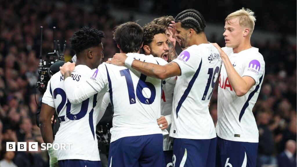 Tottenham 3 1 Coventry: Spurs earn first Premier League win of