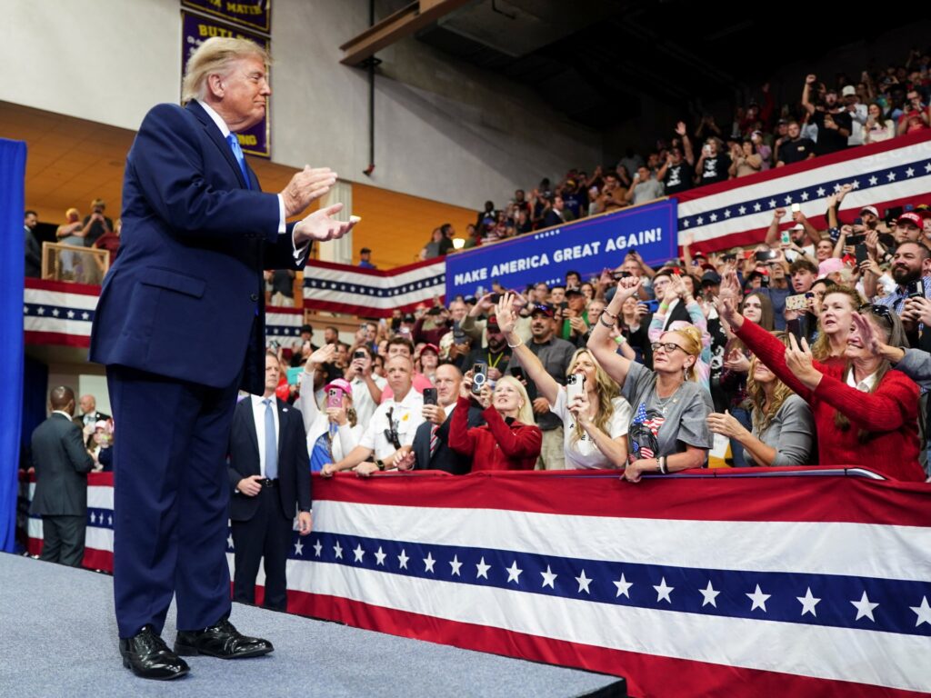 Trump defiant about midterm chances as he rallies for Republicans in Ohio | US Midterm Elections 2026 News Trump defiant about midterm chances as he rallies for Republicans